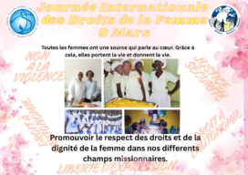 8 MARS : JOURNÉE INTERNATIONALE DES DROITS DES FEMMES